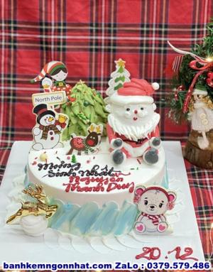 Bánh Kem Noel Giáng Sinh 07